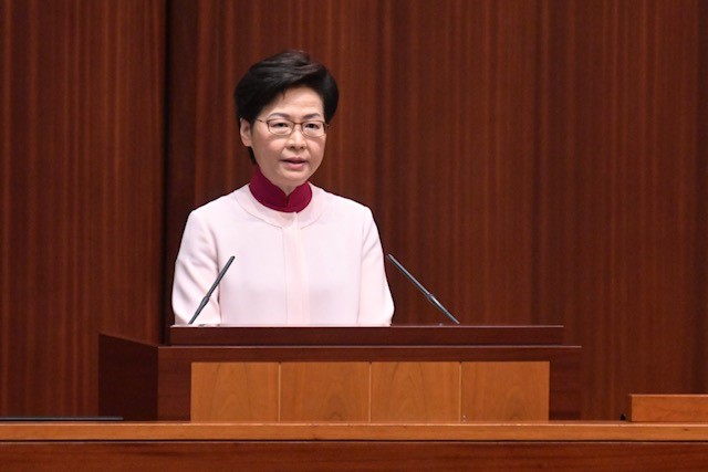 CE delivers 2021 Policy Address
