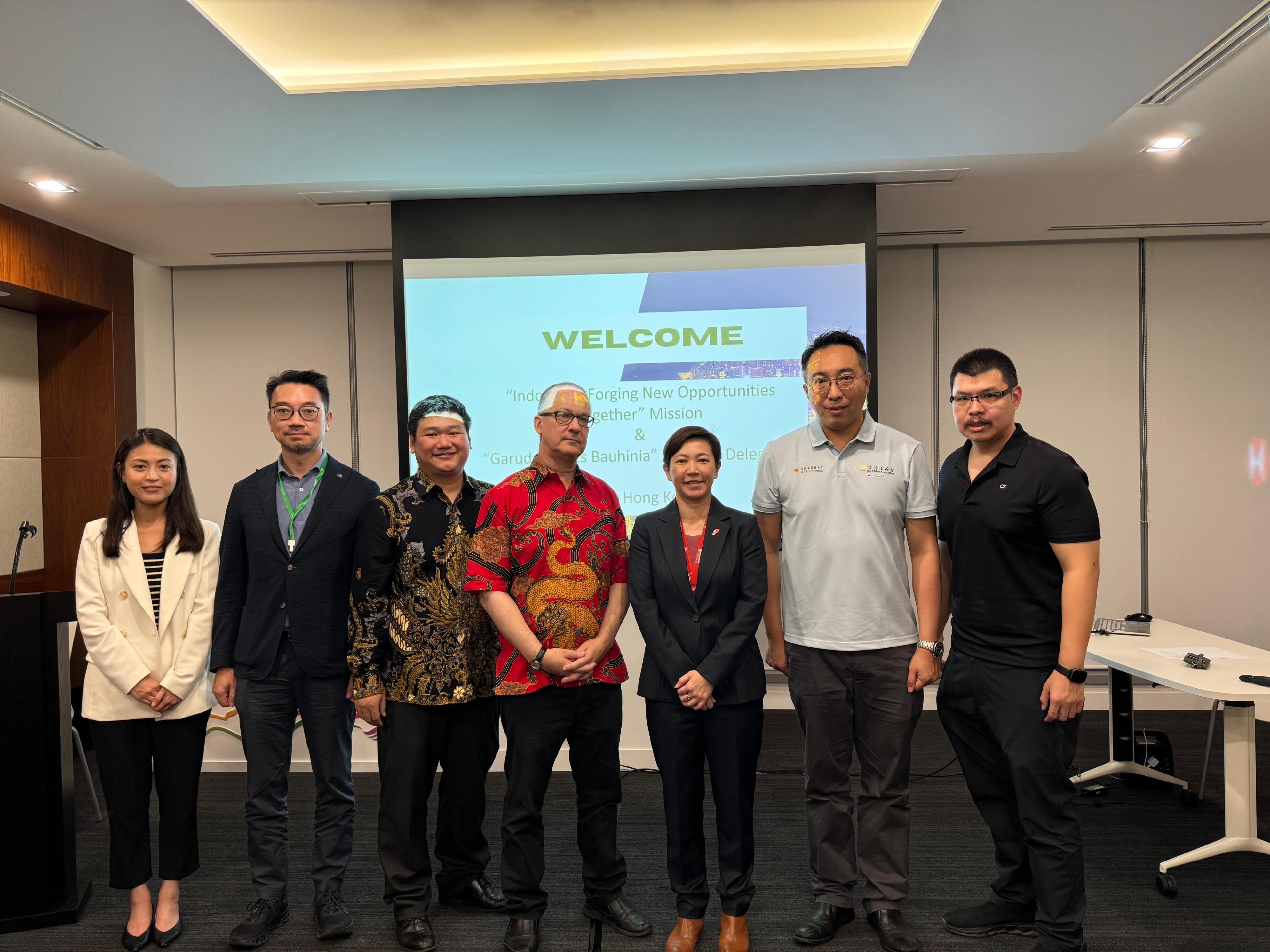 HKETO Jakarta supports Hong Kong enterprises to go global and explore Indonesian market (with photos)