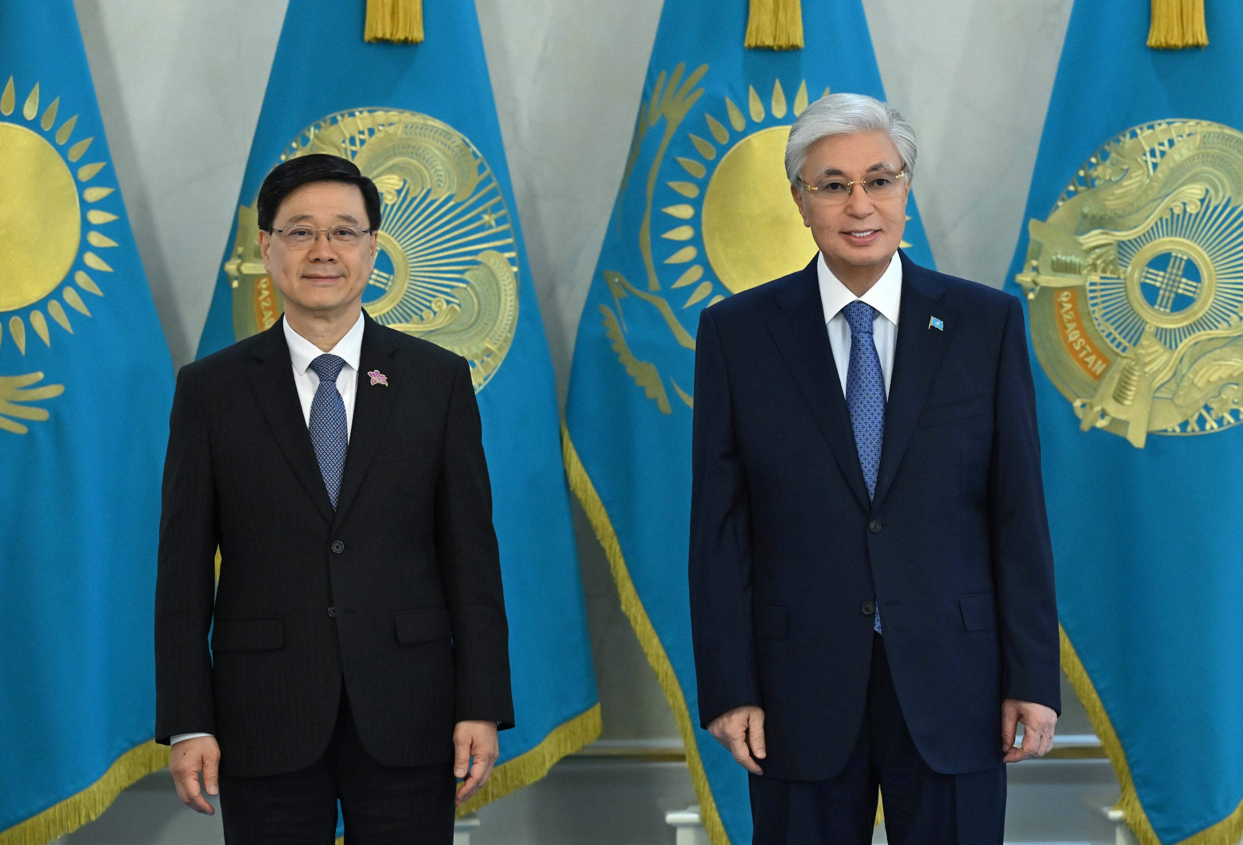 CE leads delegation to begin visit programme to Kazakhstan (with photos/videos)