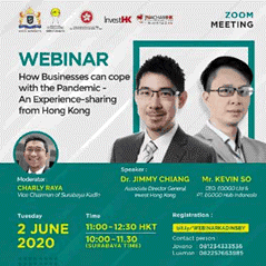 How Business can cope with the Pandemic - An Experience-sharing from Hong Kong (2 June, 2020)