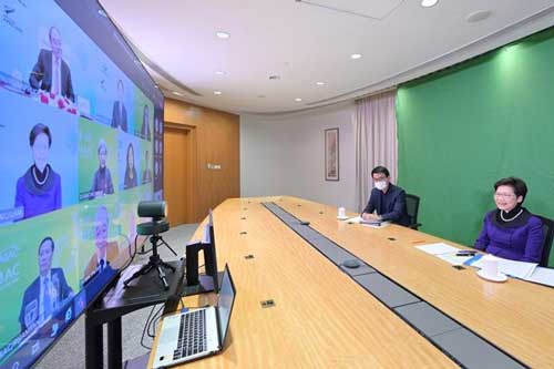 Hong Kong, China participates actively in APEC 2021 Economic Leaders' Week - Photo1